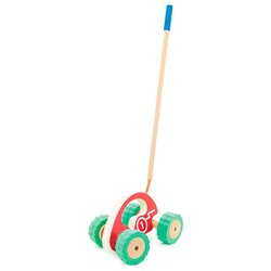 Игрушки из дерева. Каталка машина «Роллы» (Д398)