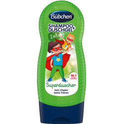 Bubchen. Шампунь і гель для душу Bubchen "Супергерой" 230 мл(405133)