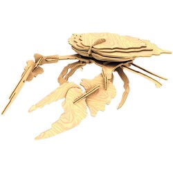 Игрушки из дерева. Краб (Е010)