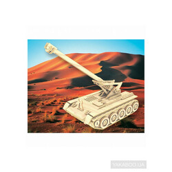 Игрушки из дерева. Самоходная  Пушка (П051)