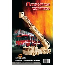Игрушки из дерева. Пожарная Машина1 (П107)