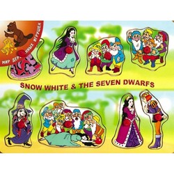 Іграшки з дерева. Білосніжка і сім гномів (Р 37)