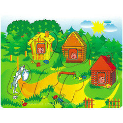 Іграшки з дерева. Троє поросят 2 (Р 38)