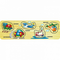 Игрушки из дерева. Транспорт малый (Р 50)