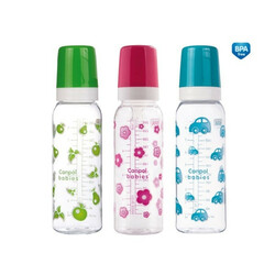 Canpol babies. Тритановая пляшка, 250 мл, 12мес+  (11/810)