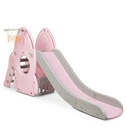 Bambi. Детская горка Bambi pink (L-HJ01-8) 