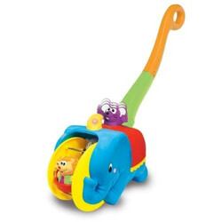 Kiddieland. Игрушка-каталка - СЛОН-ЦИРКАЧ (свет, озвуч. укр. яз.) (058297)