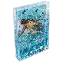 Sunny Life. Фоторамка-аквариум Sunny Life "Глиттер Шелл" Прямоугольник (9339296037027)
