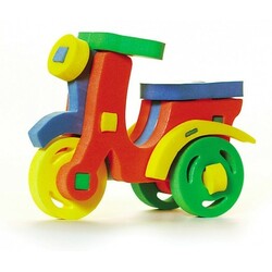 Бомик. Объемный конструктор Мотороллер (360)