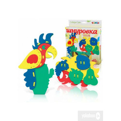 Бомик. Шнуровка ЕЖИК + ПОПУГАЙ (608)