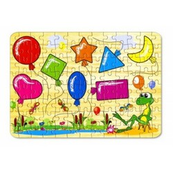 Бомик. ГЕОМЕТРИЯ пазлы  (104 эл.) (734)