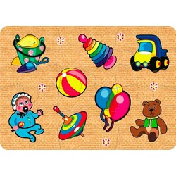 Бомік. ІГРАШКИ 1 (ГРУЗОВИК) пазли (6 ел.)