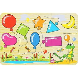 Бомік. ГЕОМЕТРІЯ пазли (6 ел.)