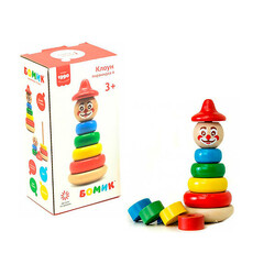 Бомік. Клоун пірамідка 4 (816)