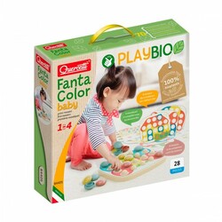 Quercetti. Набір серії "Play Bio" - для занять мозаїкою FANTACOLOR BABY (84405-Q)