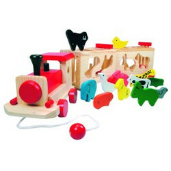 Bino. Потяг з тваринами(84166)