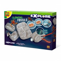 SES Creative. Набір серії "Дослідник" - світяться скам'янілостямикомах (25073S)