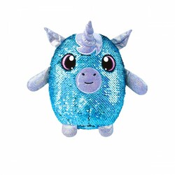 Shimmeez. М'яка іграшка з паєтками S2 - романтично ЄДИНОРІГ (20 см) (SH01053U)