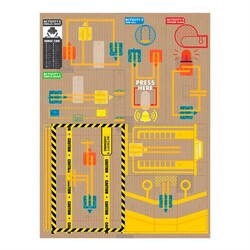 4M. Науковий набір Паперові схеми Світло і звук (00-03429)