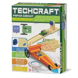 4M. Научный набор Бумажные схемы Гоночные машины (00-03430)