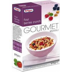 Bruggen. G-мюслі 4 ягоди "Knusper-Waldfruc" (1111271)