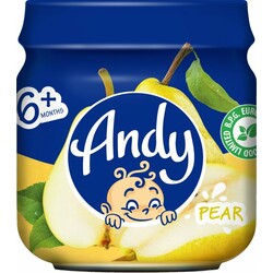 Andy. Груша пюре 6+ м 80 г (1999502)