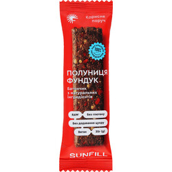 Sunfill. Батончик "Полуниця-Фундук" (1999524)