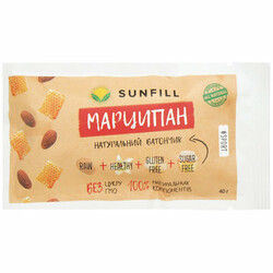 Sunfill. Батончик марципан 40 г (1999542)
