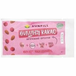 Sunfill. Батончик вишня-какао 40 г (1999545)
