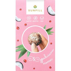 Sunfill. Конфеты с клюквой и кокосом (1999546)