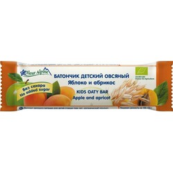 Fleur Alpine. Дитячий батончик вівсяний з яблуком і абрикосом з 3 років 23 г (1684012)