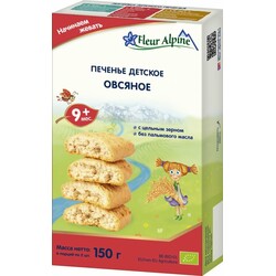 Fleur Alpine. Печенье детское Овсяное 150 г (5412916941585)
