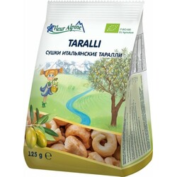 Fleur Alpine. Сушки ИТ-ки на оливковом масле Таралли, 125 г (1684010)