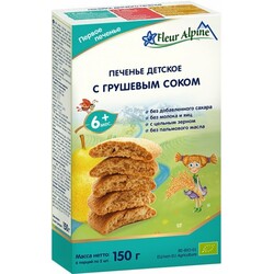 Fleur Alpine. Печиво дитяче з грушовим соком 150 г (1684017)