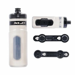 XLC. Фляга WB-K06 c адаптером, 600 мл, сіра (2503234000)