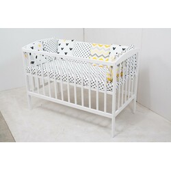 Goydalka / Кровать "ANET" (3 высоты) (600 * 1200) (бук) окрашенные * (1B22-3)