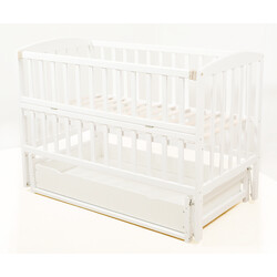 Goydalka. Кровать "VALERI". (600 * 1200) (Бук) окрашенный(1В220-7-1,2,3 Р)