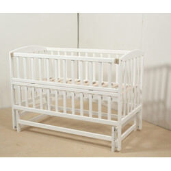 Goydalka. Кровать "VALERI" (600 * 1200) (Бук) окрашенный (1В216-7-1,2,3 Р)