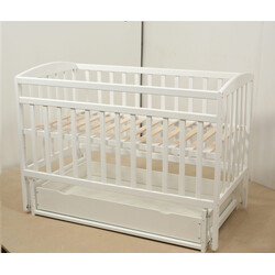 Goydalka. Кровать "VALERI"  (600 * 1200) (Бук) окрашенный (1В212-7-1,2,3Р)