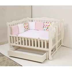 Goydalka. Ліжко "DUO" на шарнірах (Бук) фарбоване (1B310-1-1,2,3)