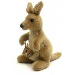 Hansa. Кенгуру, 20 см, реалистичная мягкая игрушка (4806021934241)