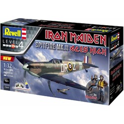 Revell. Збірна модель-копія Винищувач Спітфайр Mk.II Aces High Iron Maiden ур 4 м 1:32 (RVL-05688)