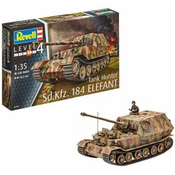 Revell. Збірна модель-копія САУ Фердинанд рівень 4 масштаб 1:35 (RVL-03254)