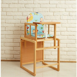 Goydalka. Стул для кормления "MARI" (850 * 360 * 480) (бук) столешница массив (5В23-2)