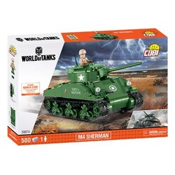 COBI. Конструктор COBI World Of Tanks Шерман Файрфлай, 500 деталей (COBI-3007A)