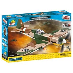 COBI. Конструктор COBI Вторая Мировая Война Самолет Фиат G.55 Чентауро, 270 деталей (COBI-5528)