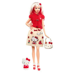 Fisher Price. Колекційна лялька Barbie "Hello Kitty"(DWF58)