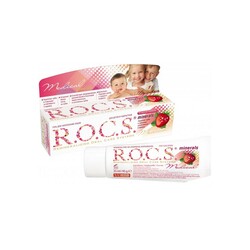 R.O.C.S. Медикал Гель 45 г для укрепления зубов Минералс со вкусом клубники (4607034472818)