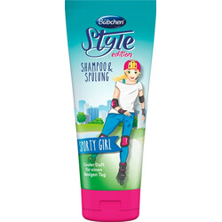 Bubchen. Шампунь-ополаскиватель Bubchen "Спортивная девочка", 200 мл (893016)