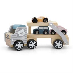 Viga Toys. Деревянная игрушечная машинка PolarB Автовоз (6971608440144)